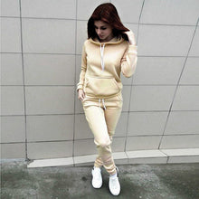 Load image into Gallery viewer, 2019 Autumn Casual 2 Pieces Suit Women Hoodies Tops Tracksuit Sweat Suit Women's Set